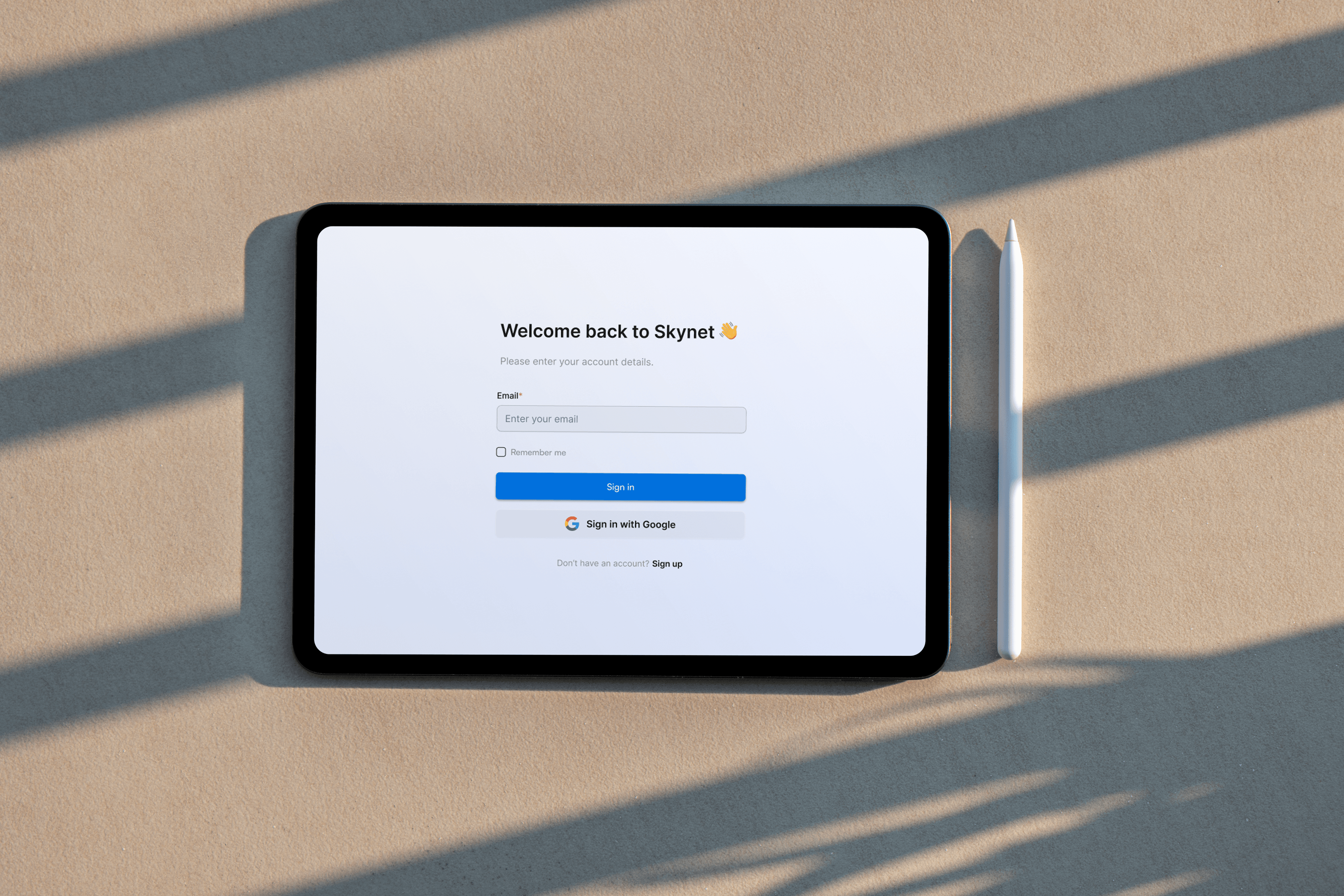Sign up to get started